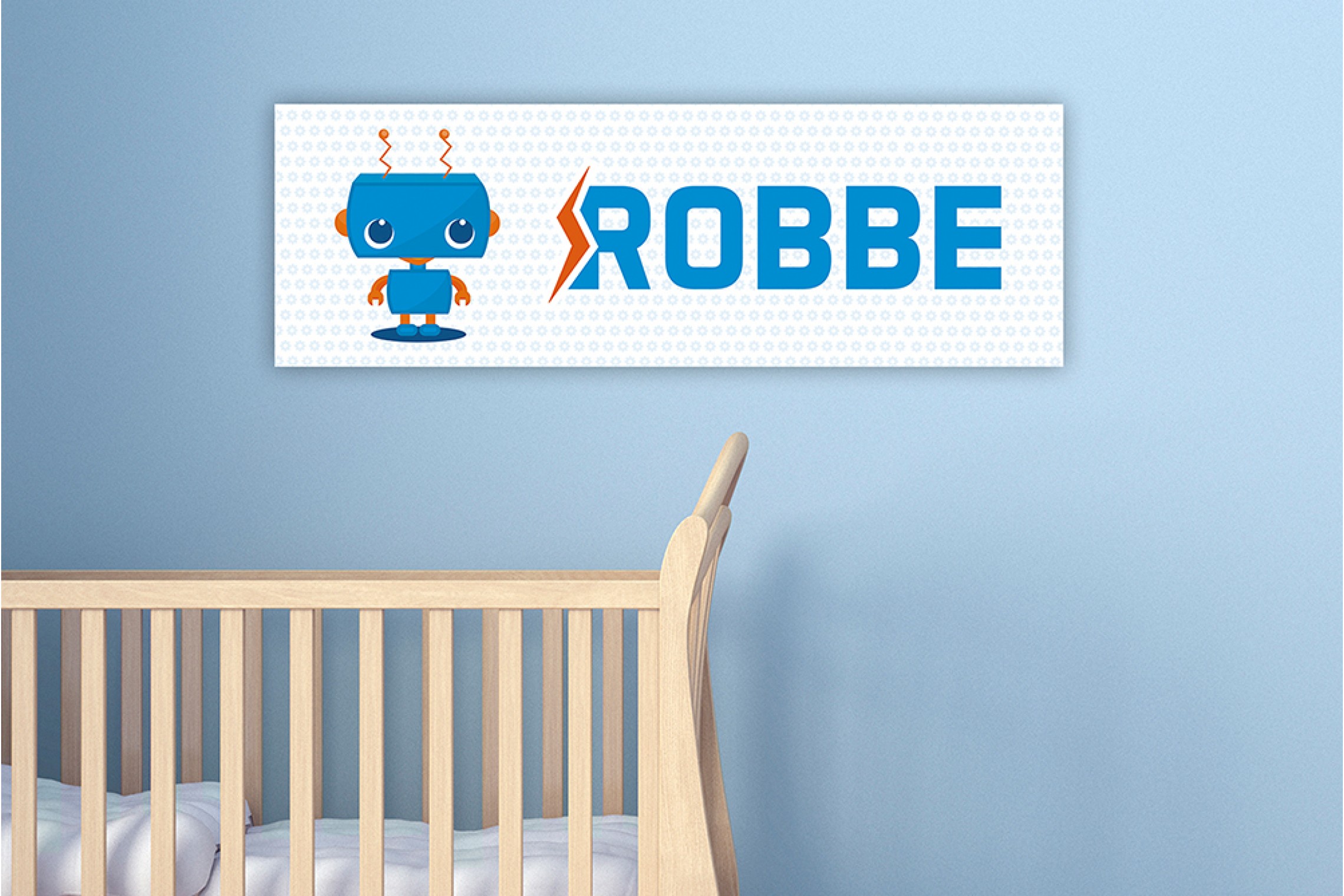 Schattig Blauw Robotje